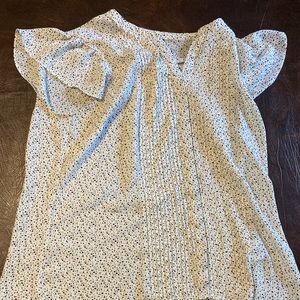 Simply Styled Dotted Print Blouse